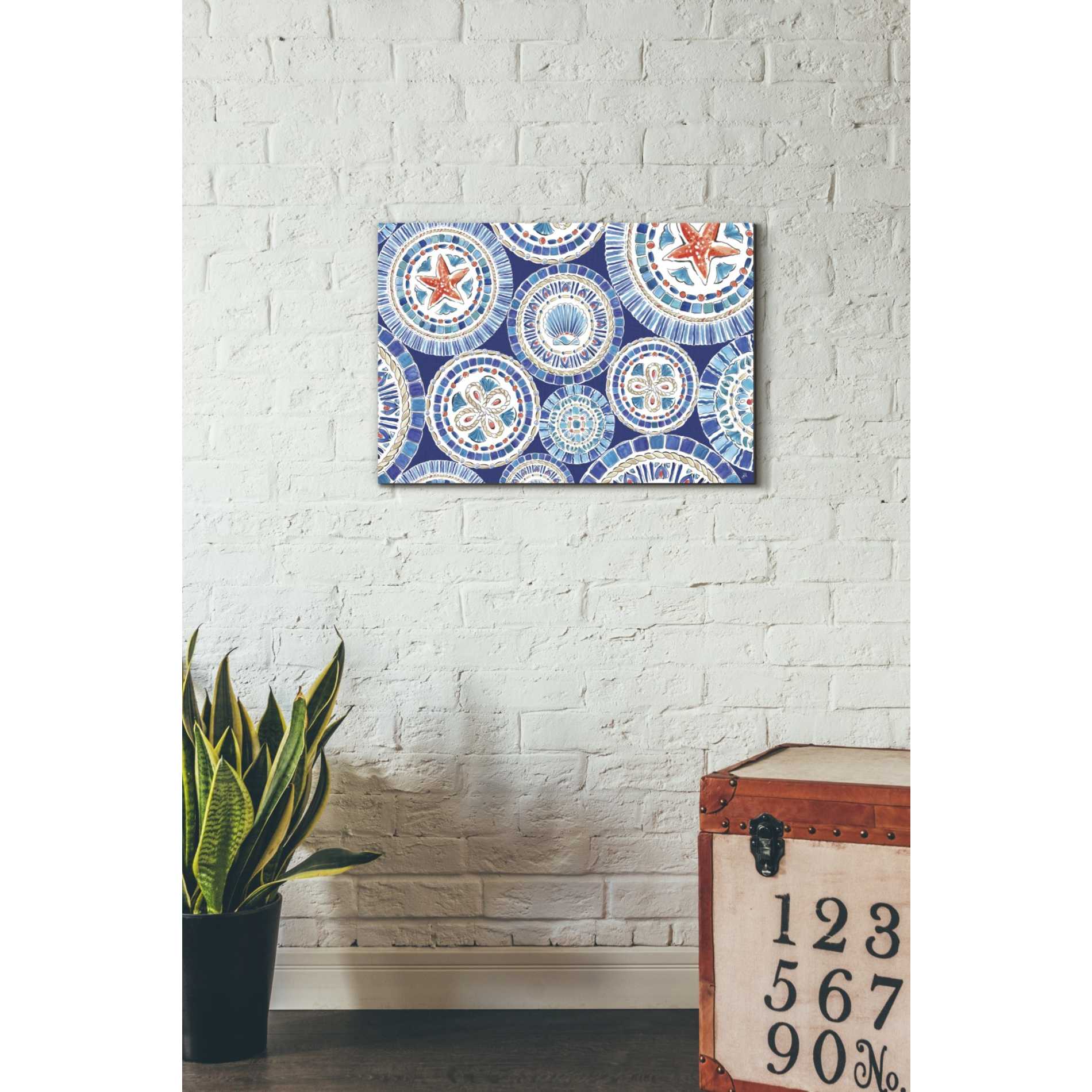 'Maritime XV' by Daphne Brissonet, Canvas Wall Art,18 x 26