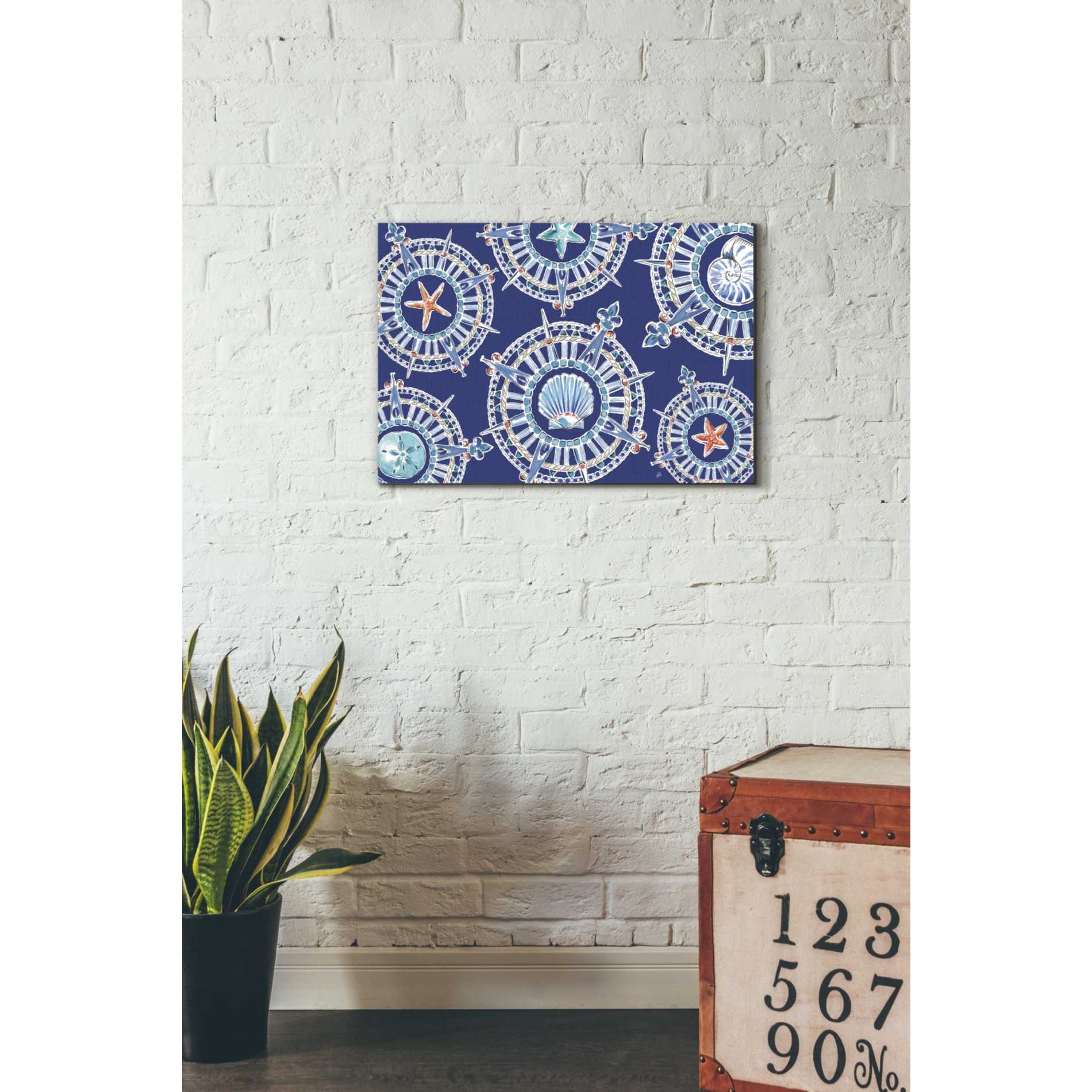 'Maritime XIV' by Daphne Brissonet, Canvas Wall Art,18 x 26