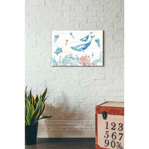 'Maritime I' by Daphne Brissonet, Canvas Wall Art,18 x 26