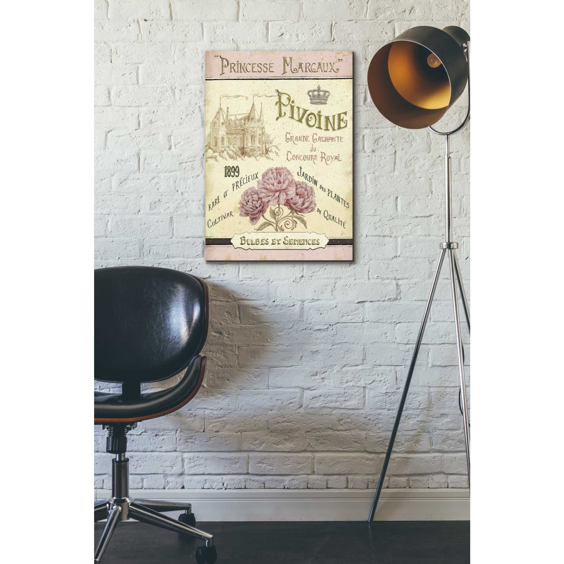 'French Seed Packet III' by Daphne Brissonet, Canvas Wall Art,18 x 26