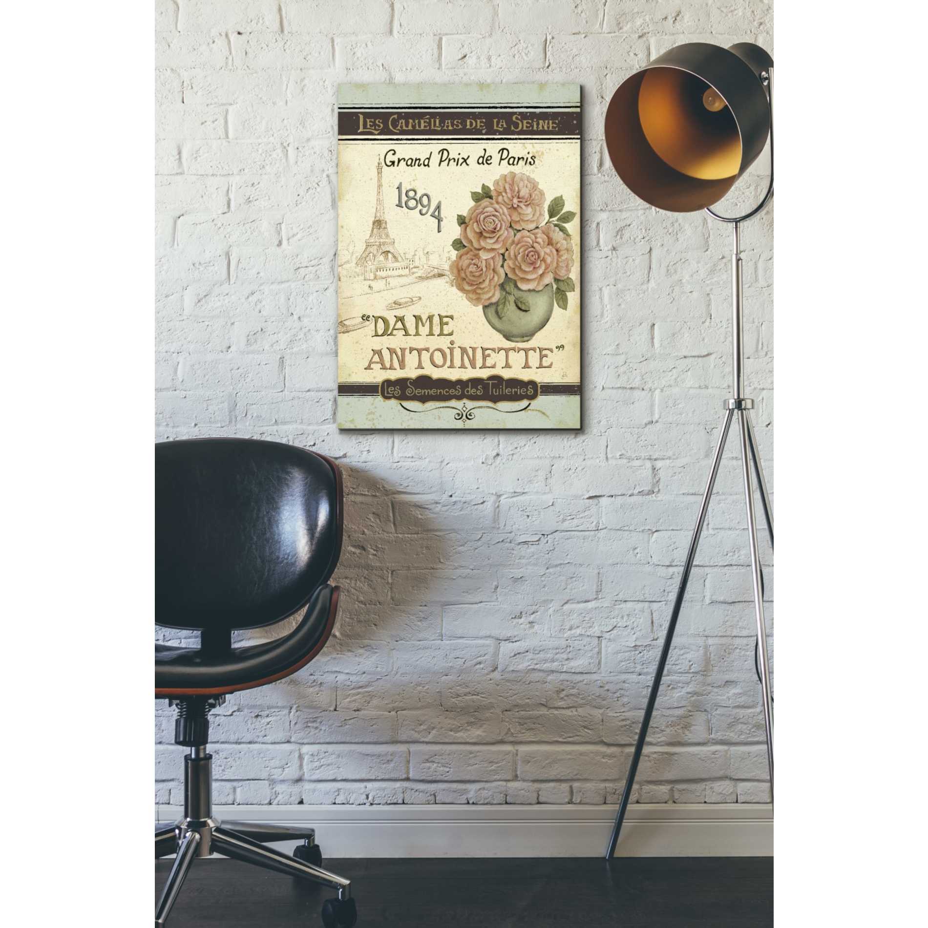 'French Seed Packet II' by Daphne Brissonet, Canvas Wall Art,18 x 26