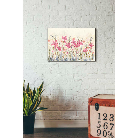 Image of 'Watercolor Garden' by Elyse DeNeige, Canvas Wall Art,26 x 18