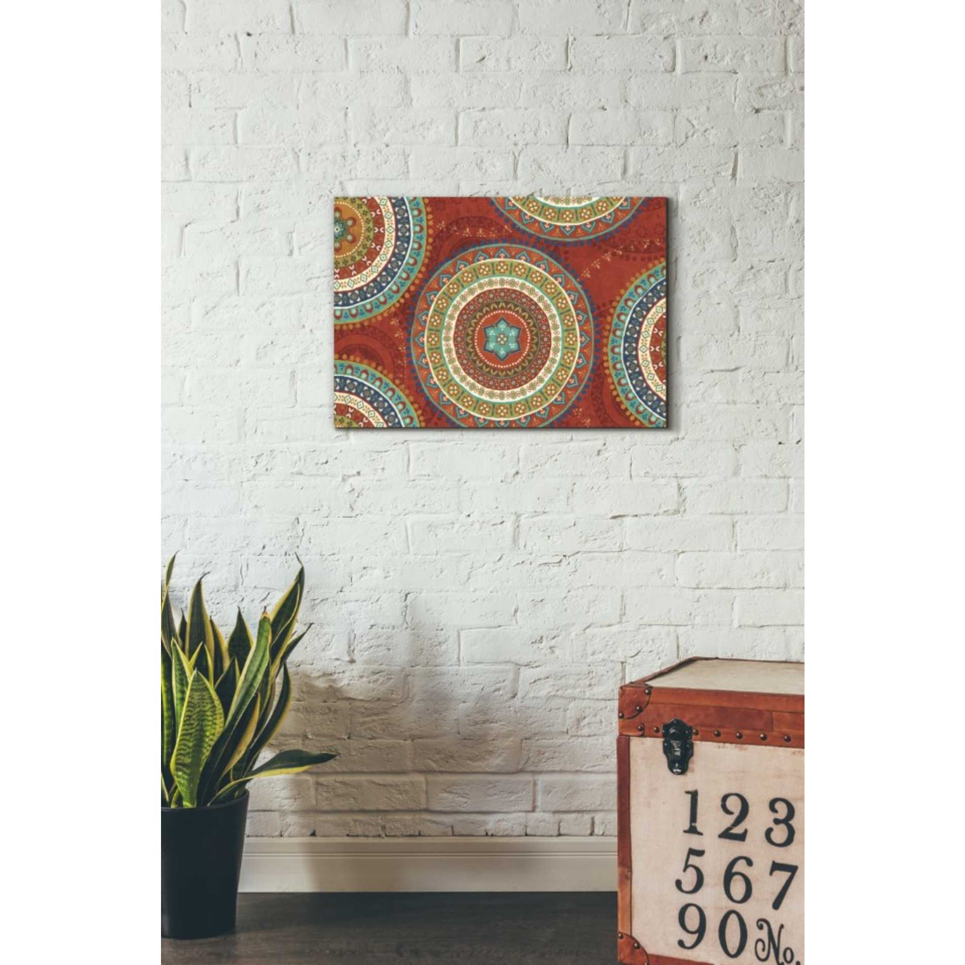 'Mexican Fiesta VII' by Veronique Charron, Canvas Wall Art,26 x 18
