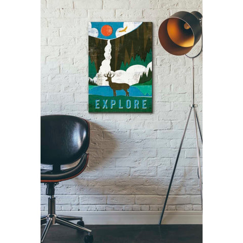 Image of 'Big Sky II' by Michael Mullan, Canvas Wall Art,18 x 26