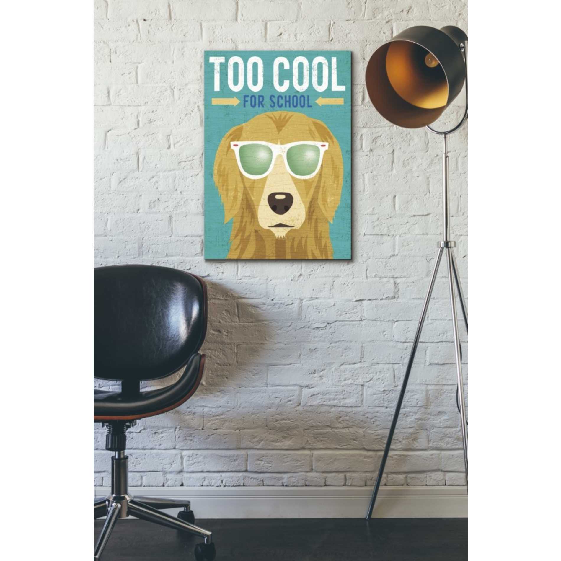 'Beach Bums Golden I Cool' by Michael Mullan, Canvas Wall Art,18 x 26