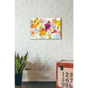 'For Paris on White' by Shirley Novak, Canvas Wall Art,26 x 18