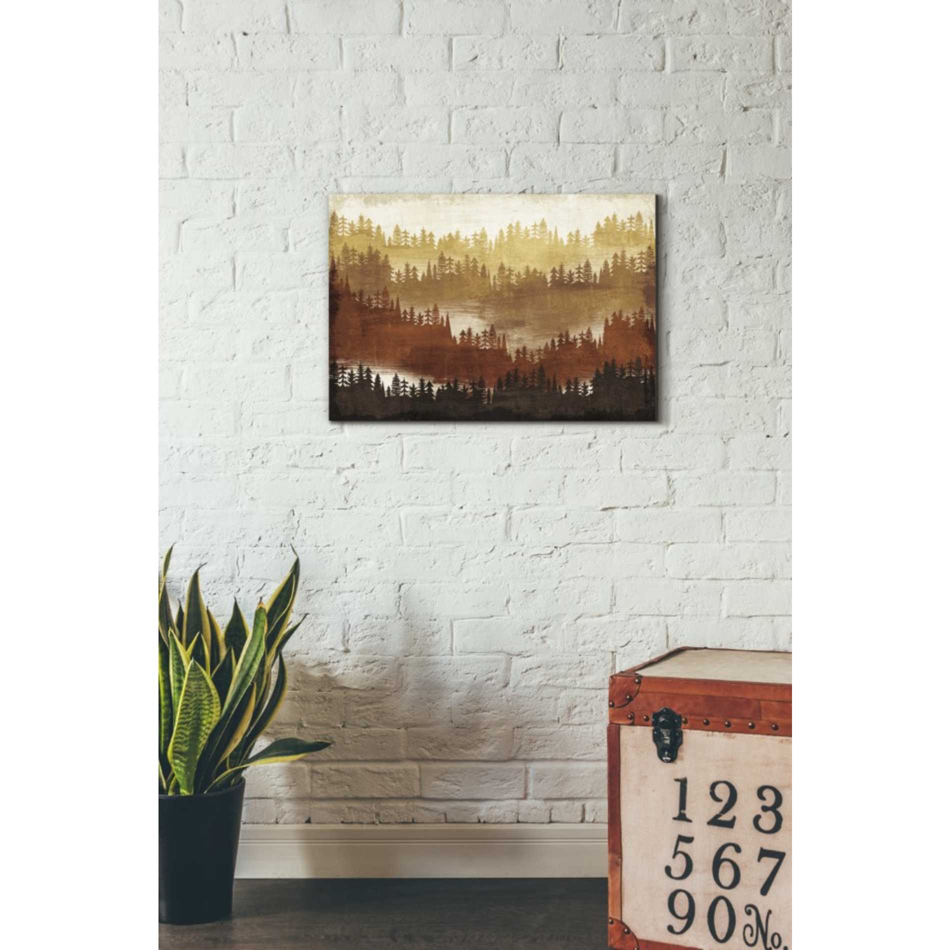 'Mountainscape Spice' by Michael Mullan, Canvas Wall Art,26 x 18
