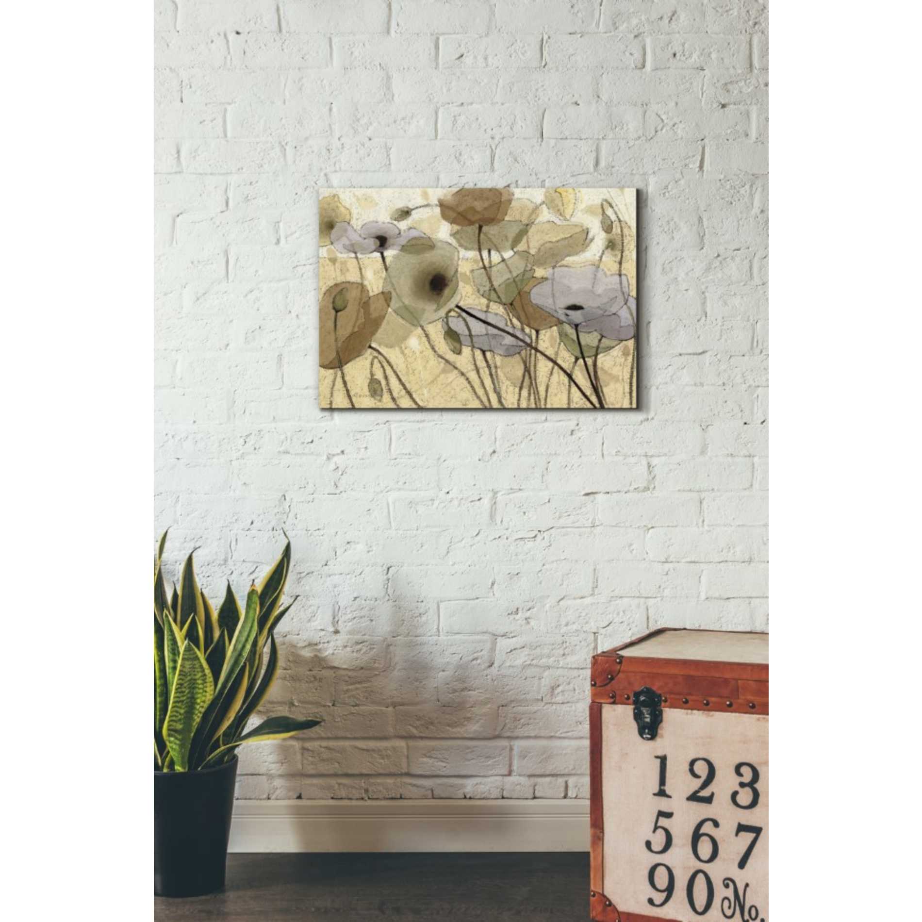 'Fluidity IV' by Shirley Novak, Canvas Wall Art,26 x 18