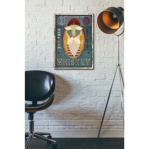 Image of 'Fisherman VIII Old Salt Whiskey' by Ryan Fowler, Canvas Wall Art,18 x 26