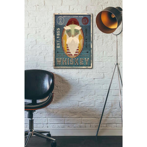 'Fisherman VIII Old Salt Whiskey' by Ryan Fowler, Canvas Wall Art,18 x 26