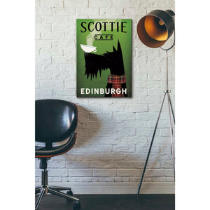 'Scottie Cafe' by Ryan Fowler, Canvas Wall Art,18 x 26