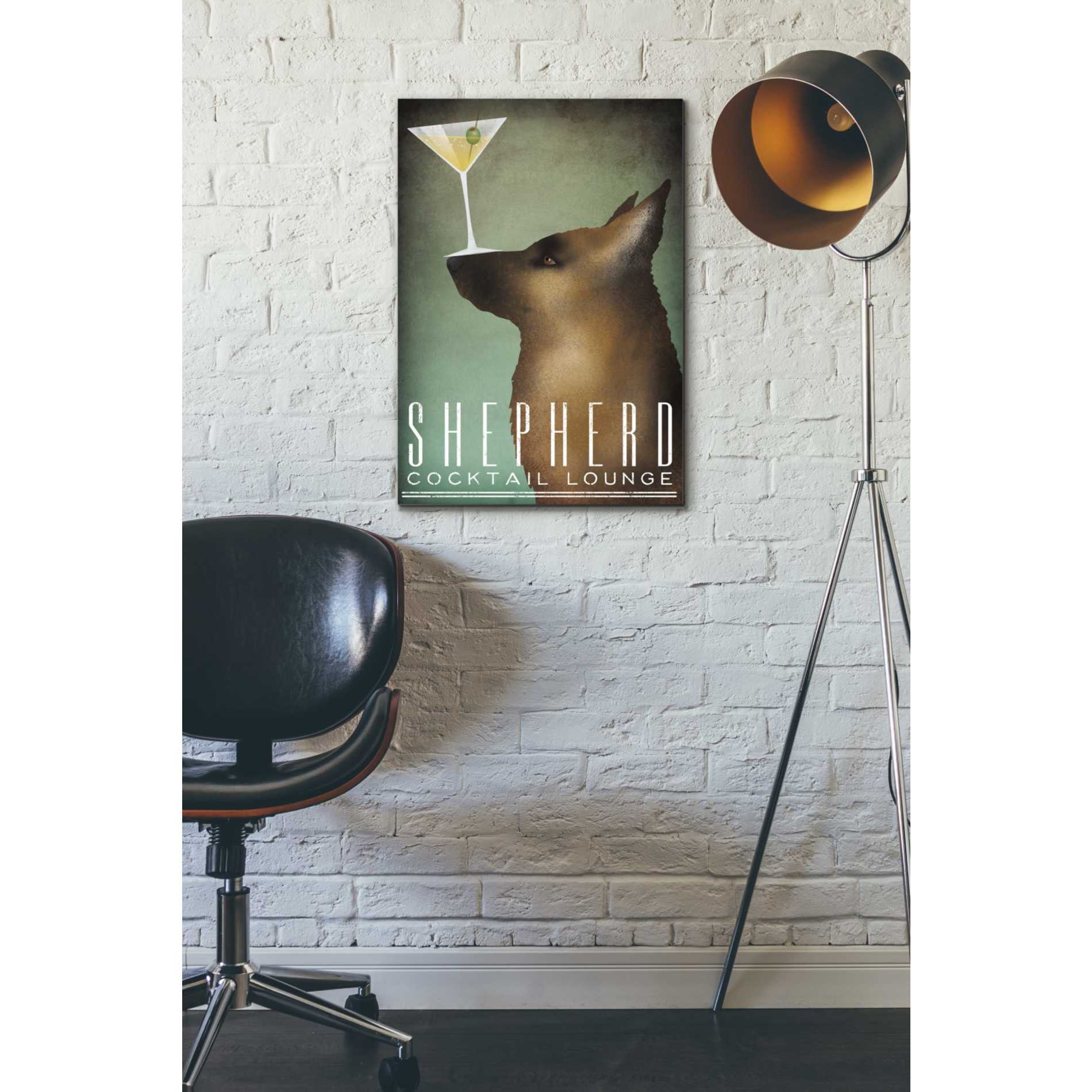 'Shepherd Martini' by Ryan Fowler, Canvas Wall Art,18 x 26