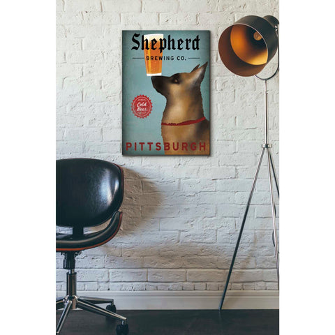 Image of 'Shepherd Brewing Co Pittsburgh' by Ryan Fowler, Canvas Wall Art,18 x 26