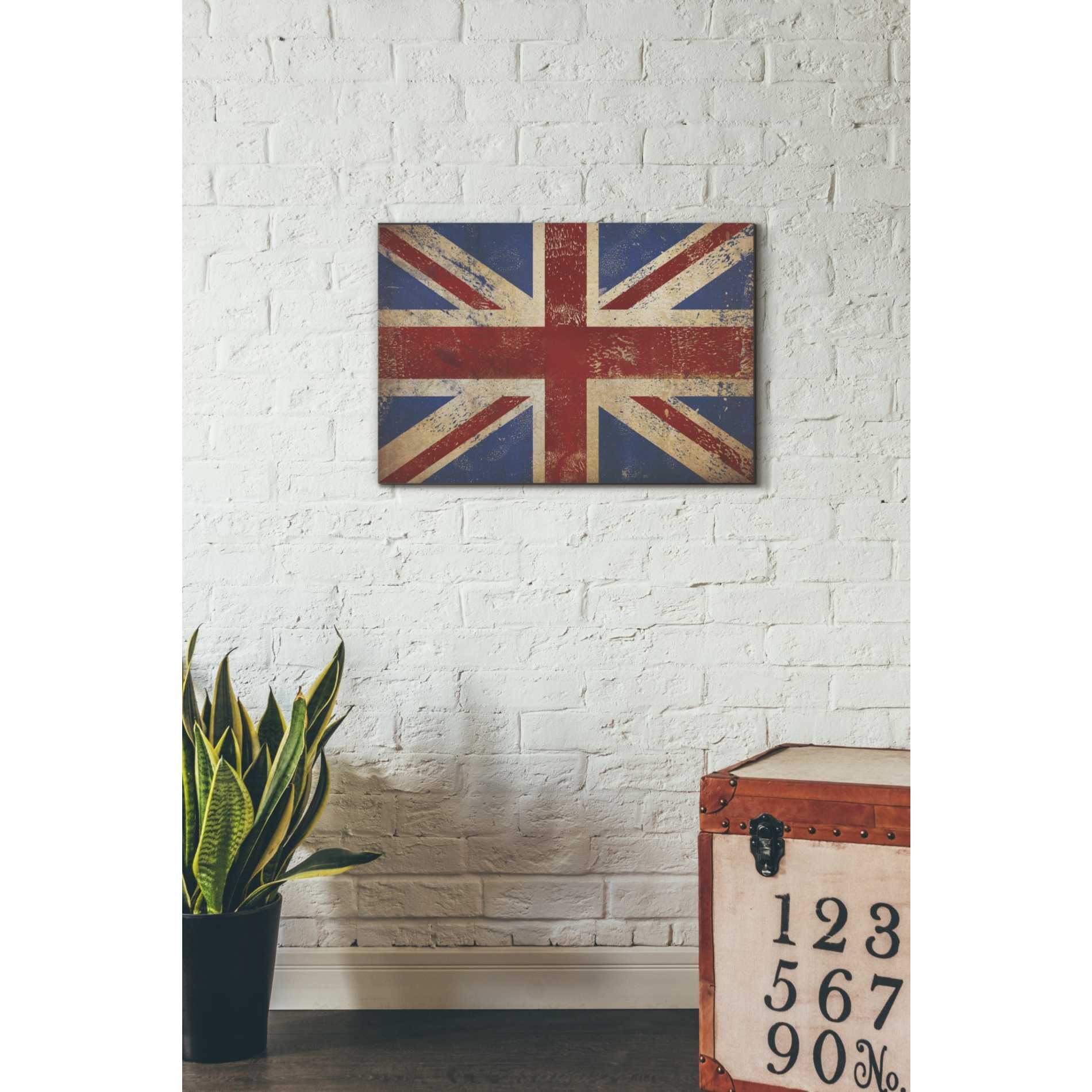 'Union Jack' by Ryan Fowler, Canvas Wall Art,18 x 26