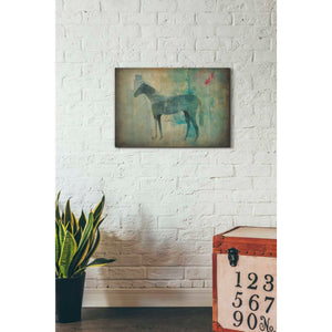 'Cheval Noir v3' by Ryan Fowler, Canvas Wall Art,18 x 26