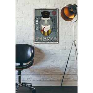 'Fisherman I Old Salt Whiskey' by Ryan Fowler, Canvas Wall Art,18 x 26