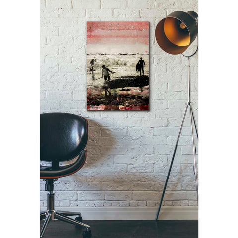 Image of 'BUDDIES' by DB Waterman, Canvas Wall Art,18 x 26