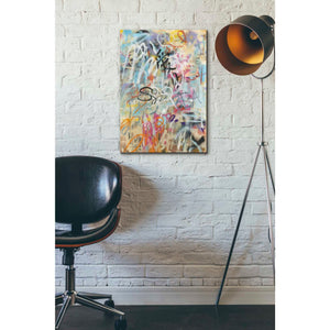 'Graffiti Love' by Danhui Nai, Canvas Wall Art,18 x 26