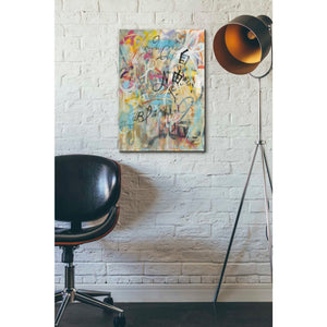 'Graffiti Freedom' by Danhui Nai, Canvas Wall Art,18 x 26