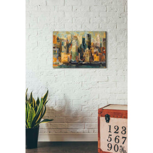 'New York New York' by Marilyn Hageman, Canvas Wall Art,26 x 18