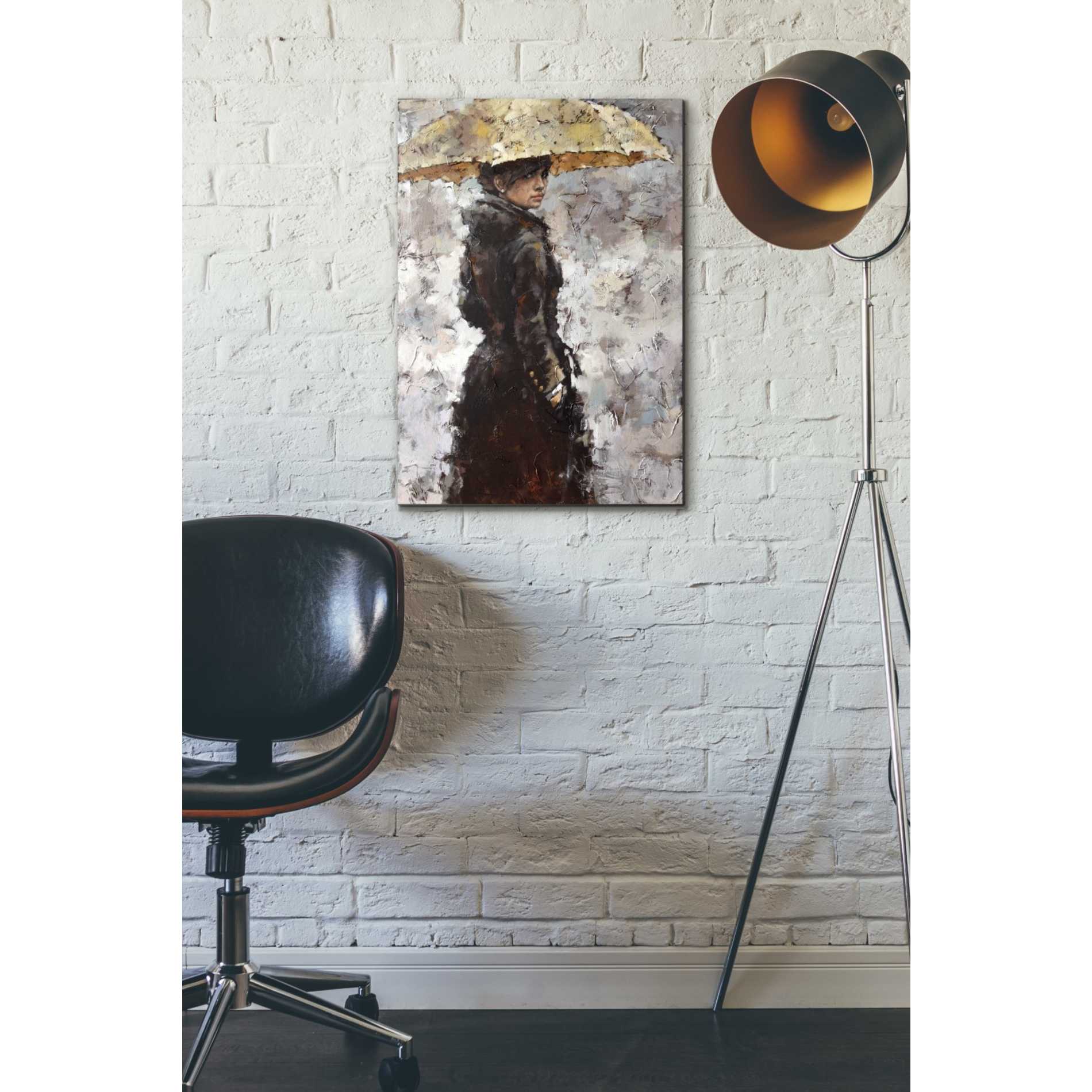 'Glance' by Alexander Gunin, Canvas Wall Art,18 x 26