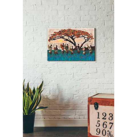 Image of 'Planes of Africa III' by Alonzo Saunders Giclee Canvas Wall Art