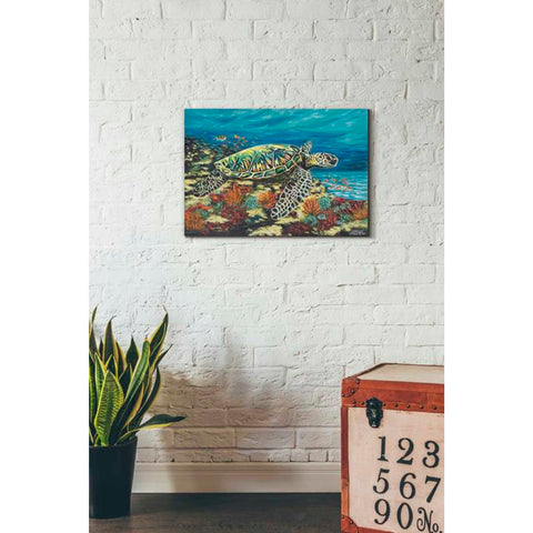 Image of 'Deep Sea Swimming II' by Carolee Vitaletti Giclee Canvas Wall Art