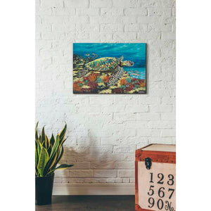 'Deep Sea Swimming II' by Carolee Vitaletti Giclee Canvas Wall Art