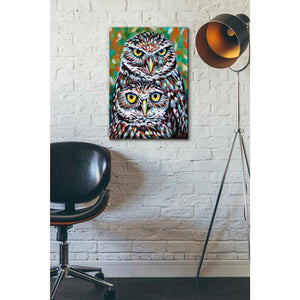 'Furry Feather Friends I' by Carolee Vitaletti Giclee Canvas Wall Art