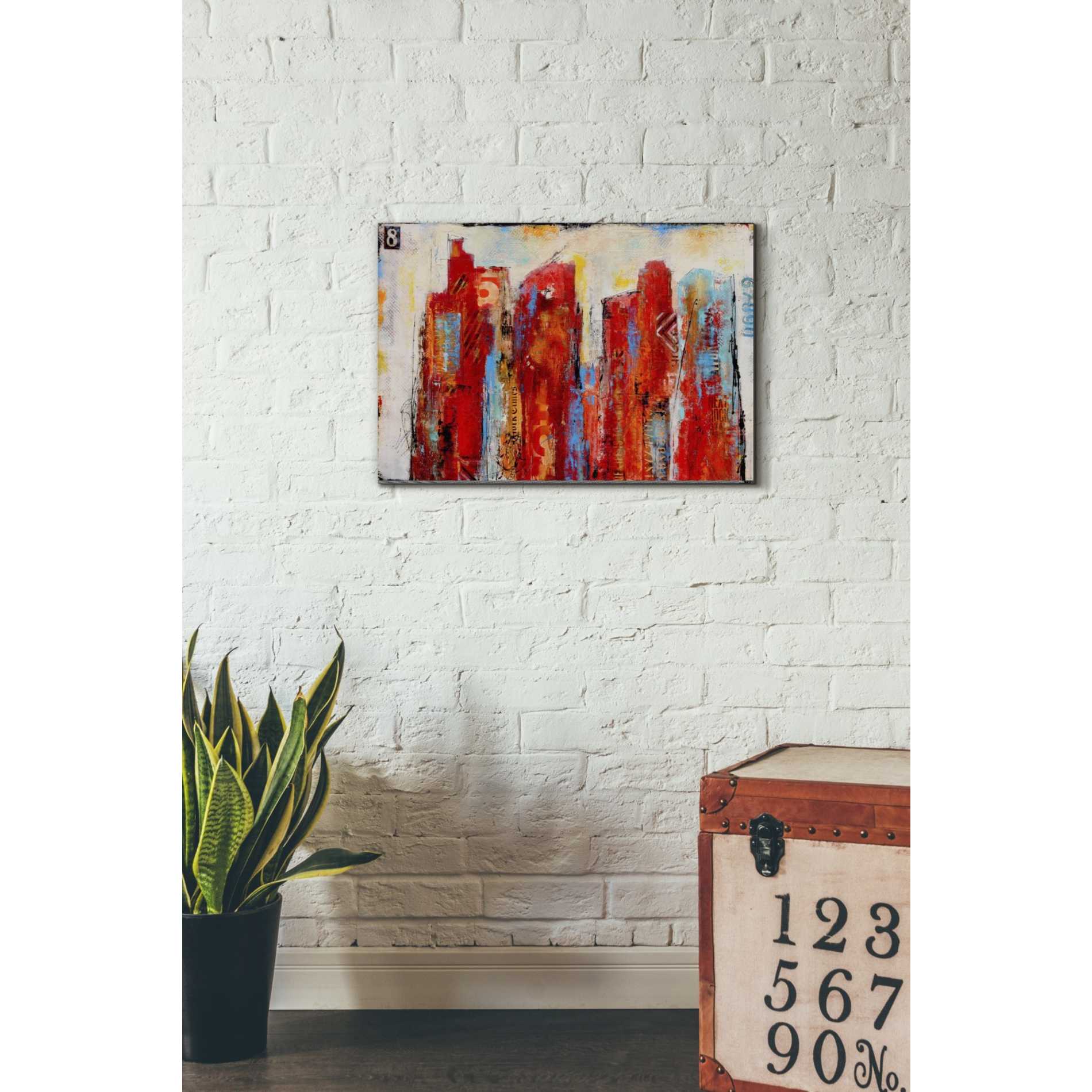 'District 8' by Erin Ashley Canvas Wall Art,26 x 18