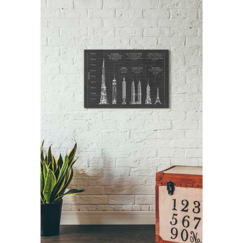Image of 'Architectural Heights' by Ethan Harper Canvas Wall Art,26 x 18