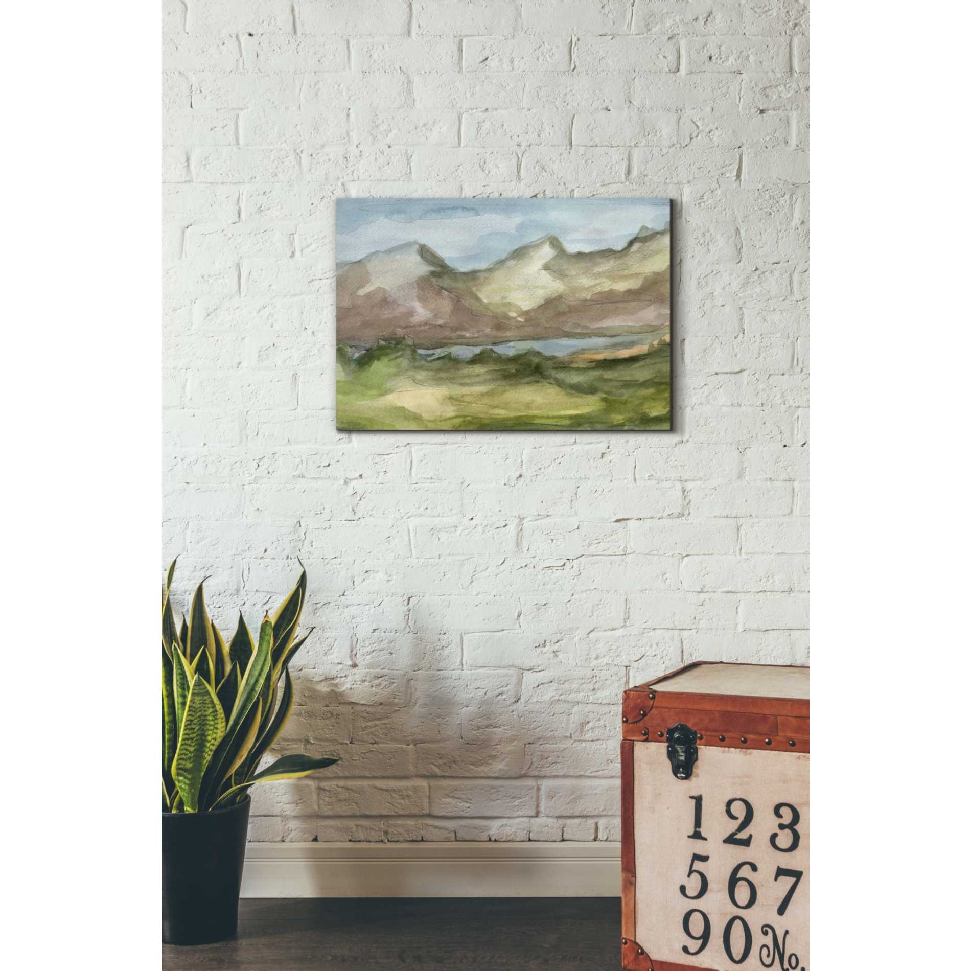 'Plein Air Landscape II' by Ethan Harper Canvas Wall Art,26 x 18