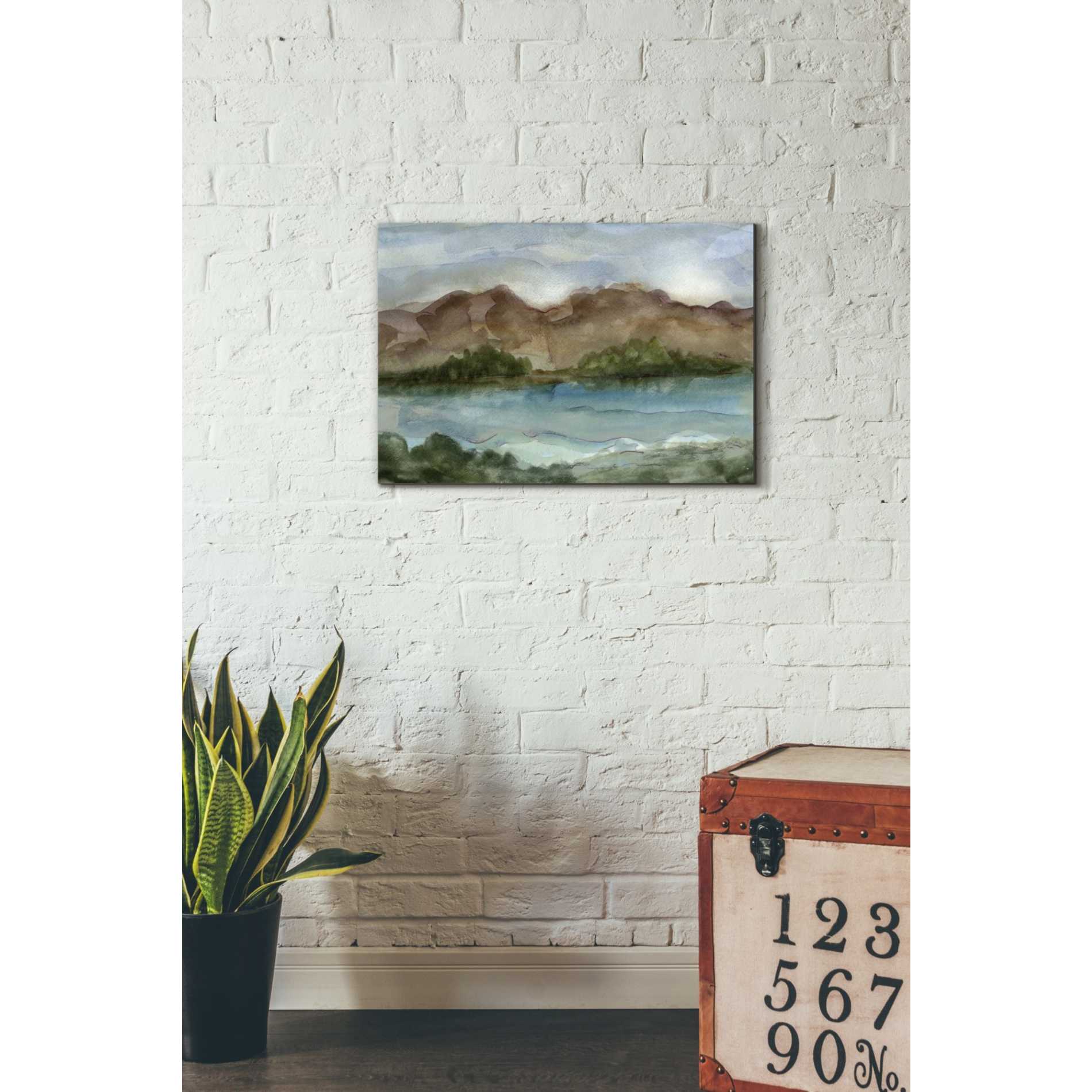 'Plein Air Landscape IV' by Ethan Harper Canvas Wall Art,26 x 18