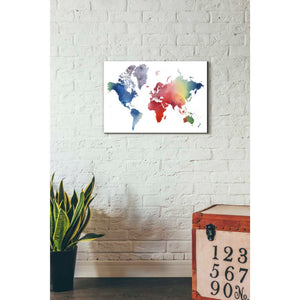 'Rainbow World' by Grace Popp Canvas Wall Art,26 x 18