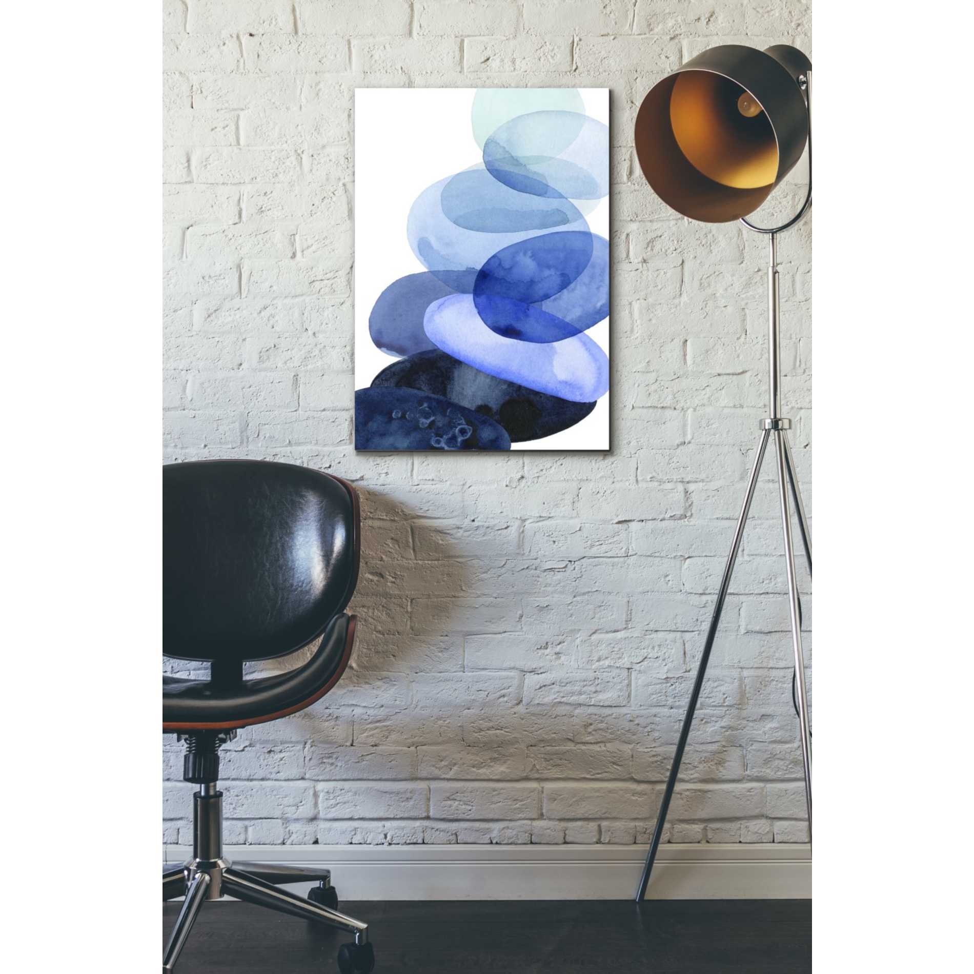 'River Worn Pebbles I' by Grace Popp Canvas Wall Art,18 x 26