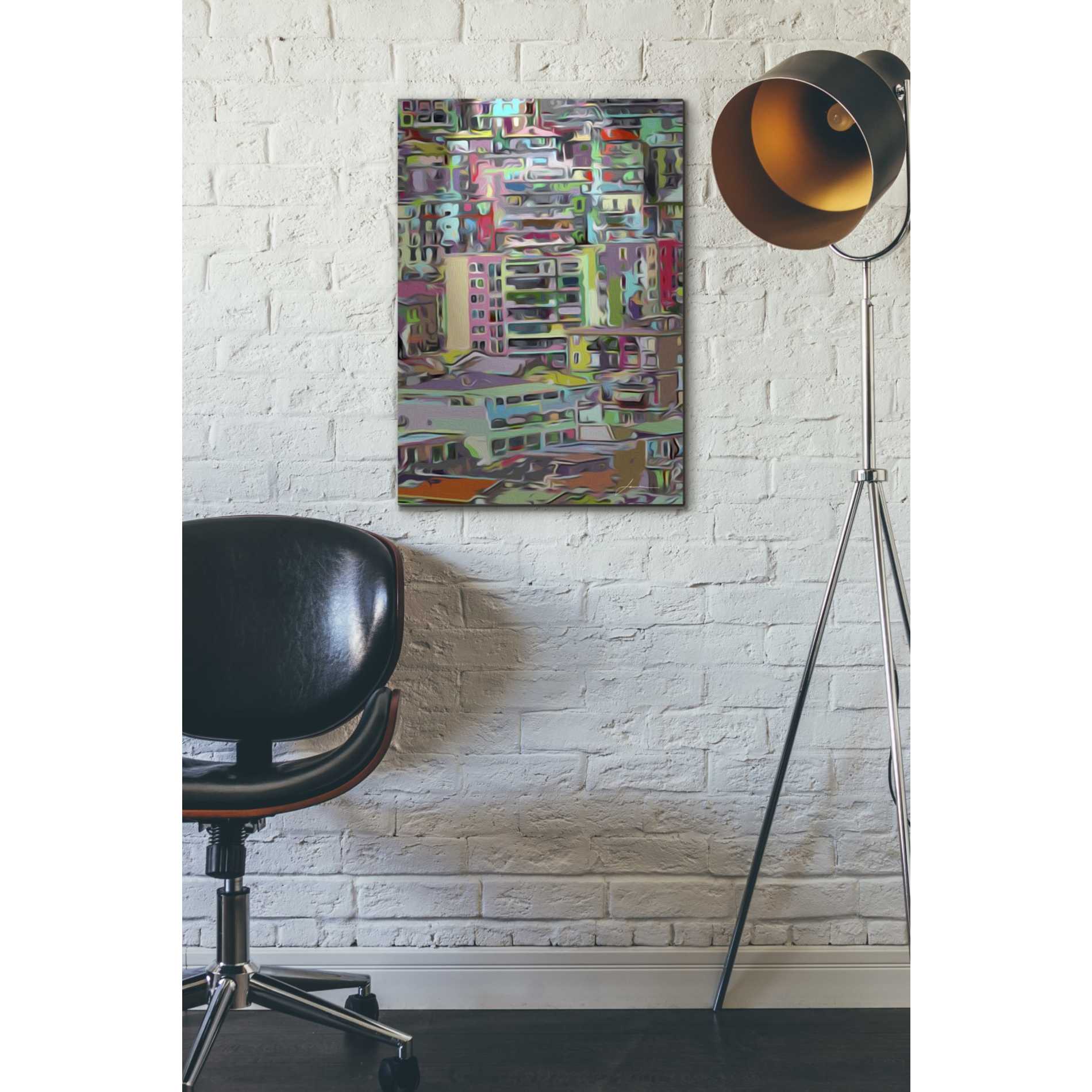'Stack III' by James Burghardt Giclee Canvas Wall Art