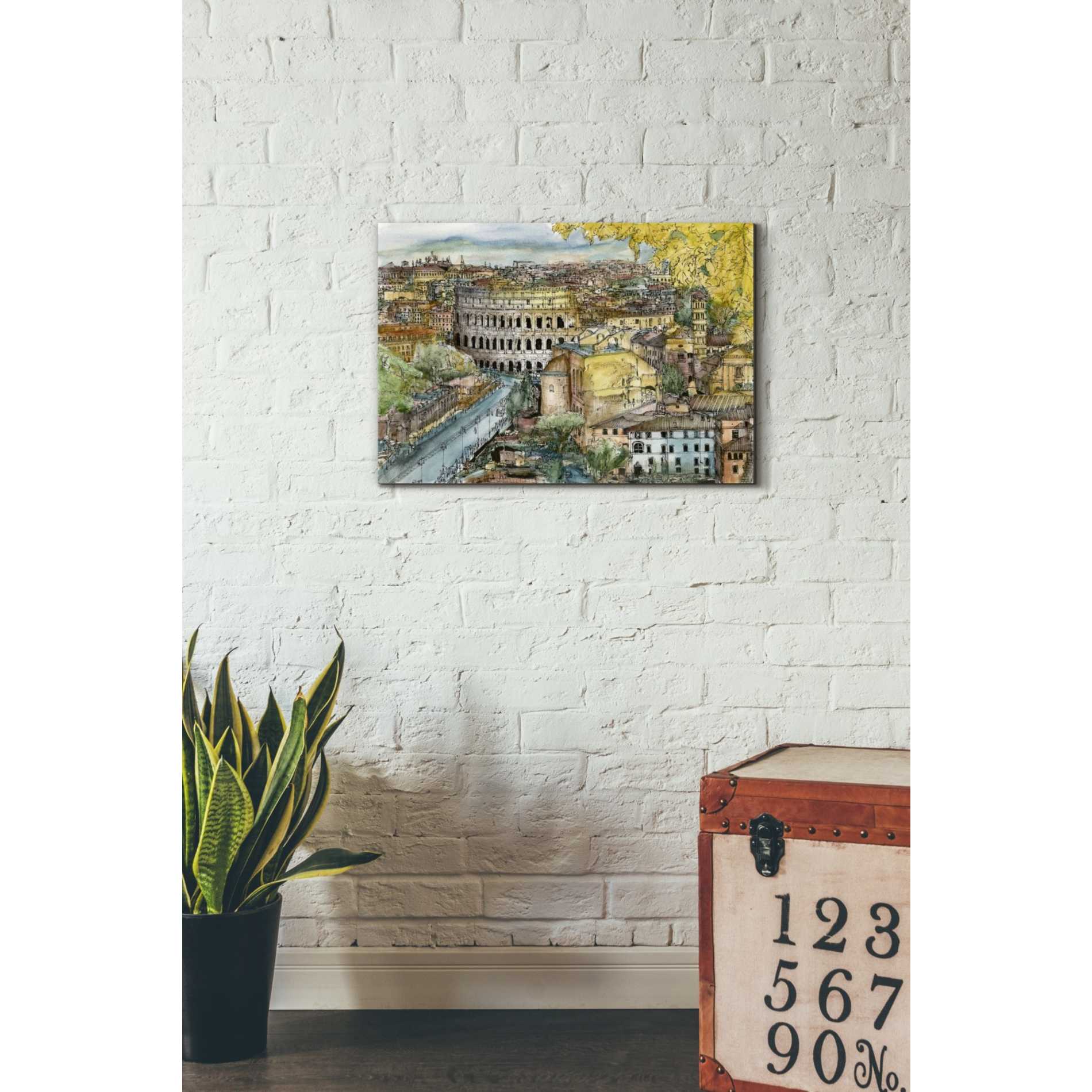 'European Afternoon III' by Melissa Wang Giclee Canvas Wall Art