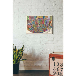 'Modern Map of St. Louis' by Nikki Galapon Giclee Canvas Wall Art