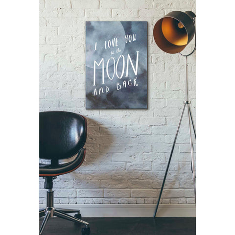 Image of 'Celestial Love III' by Victoria Borges Canvas Wall Art,18 x 26
