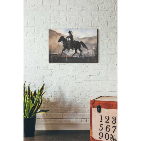 Image of 'The Chase' by Oscar Alvarez Pardo, Canvas Wall Art,18 x 26