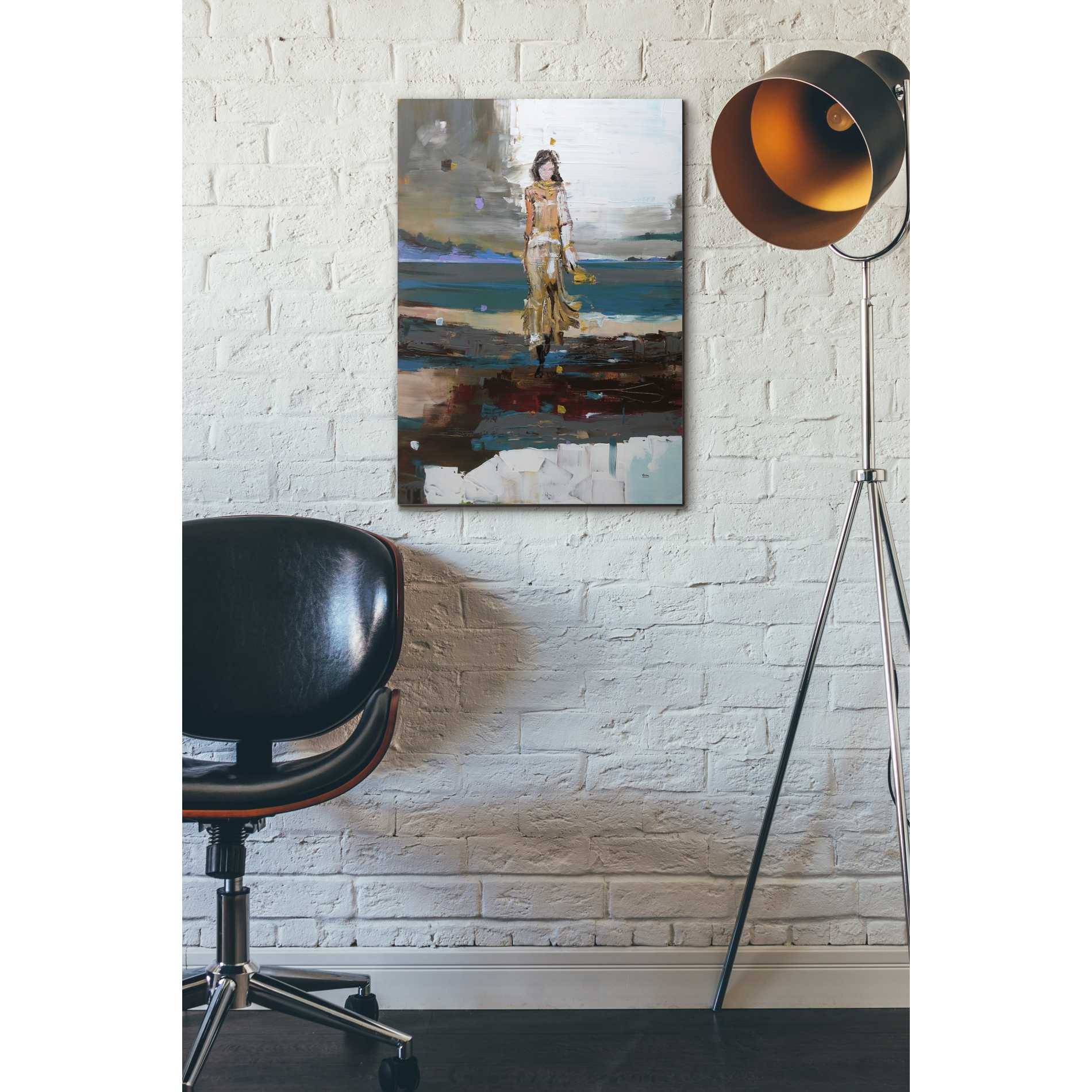 'The Storm' by Oscar Alvarez Pardo, Canvas Wall Art,18 x 26