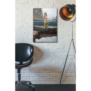 'The Storm' by Oscar Alvarez Pardo, Canvas Wall Art,18 x 26