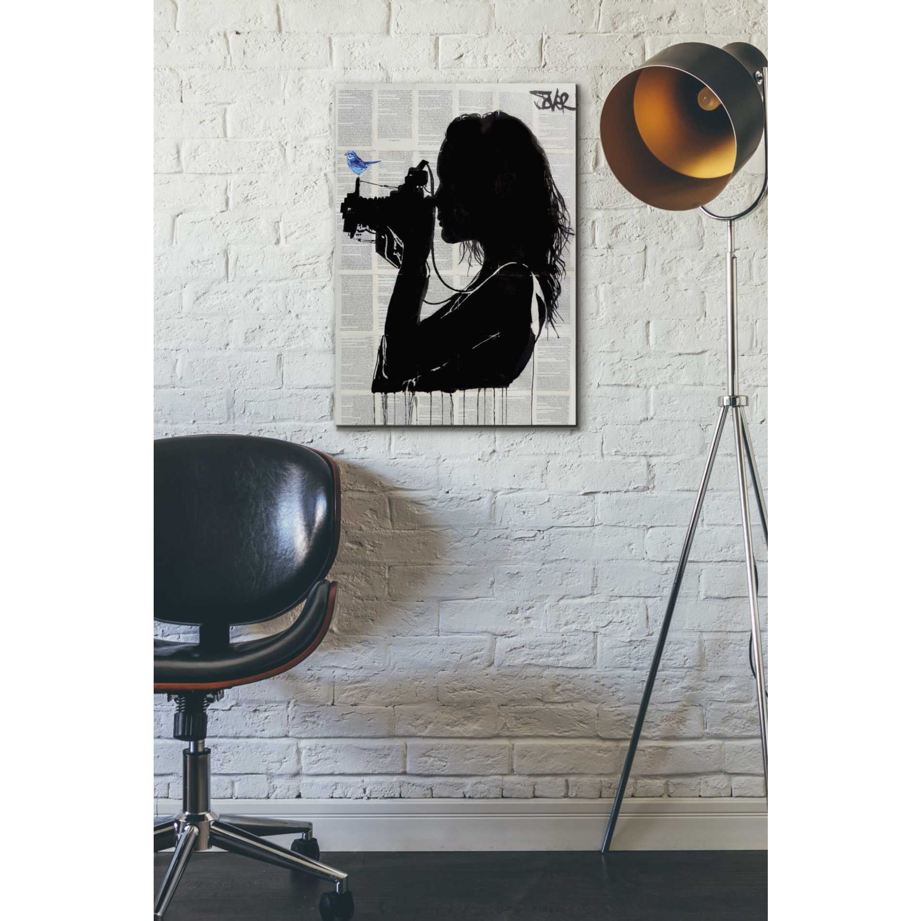 'The Vintage Shooter' by Loui Jover, Canvas Wall Art,18 x 26