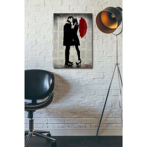 Image of 'Winters Kiss' by Loui Jover, Canvas Wall Art,18 x 26