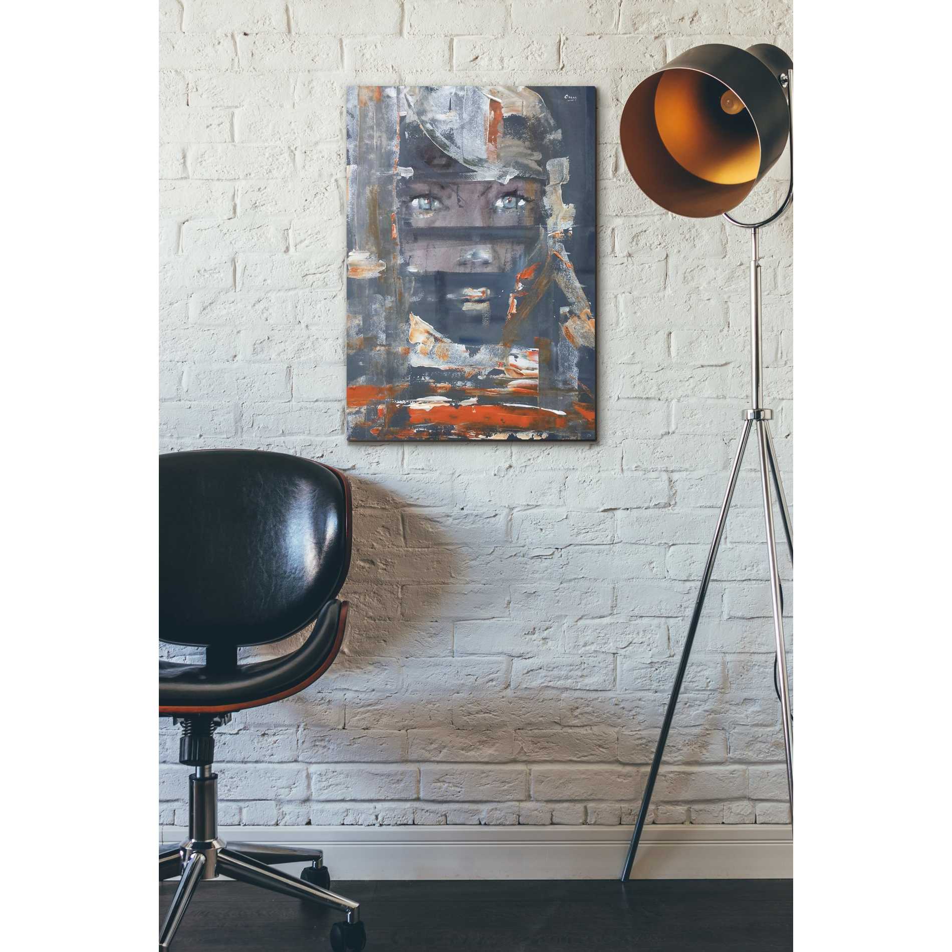 'Stranger' by Oscar Alvarez Pardo, Canvas Wall Art,18 x 26
