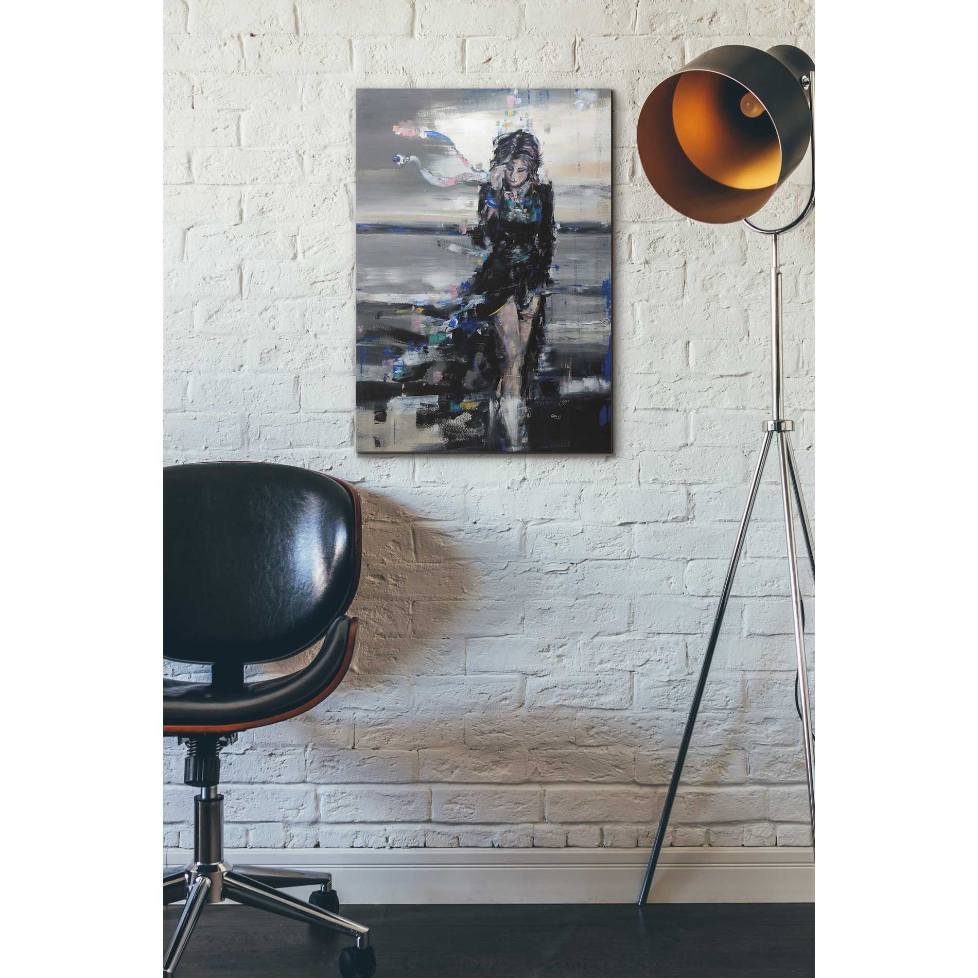 'Lost In The Winds' by Oscar Alvarez Pardo, Canvas Wall Art,18 x 26