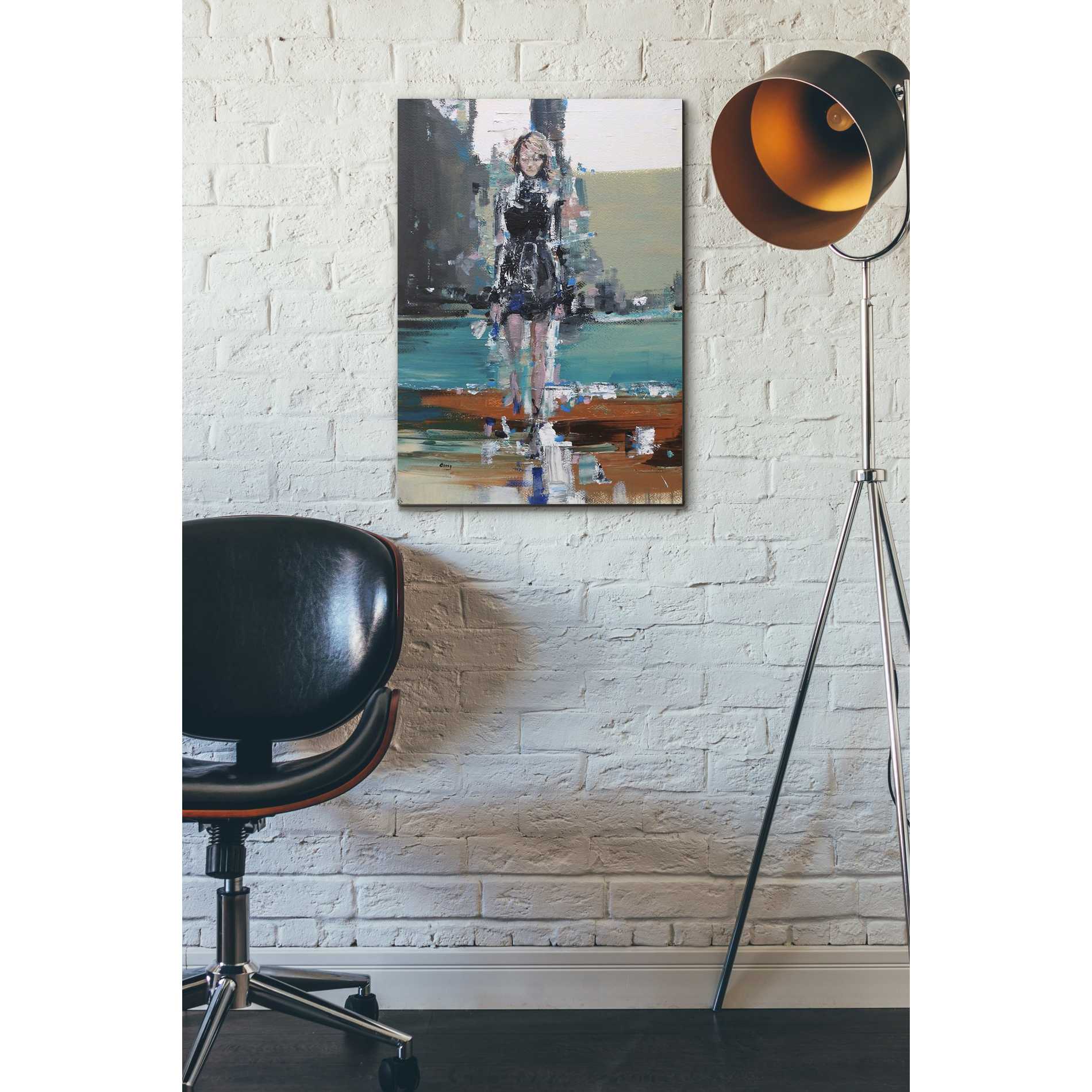 '5 PM' by Oscar Alvarez Pardo, Canvas Wall Art,18 x 26