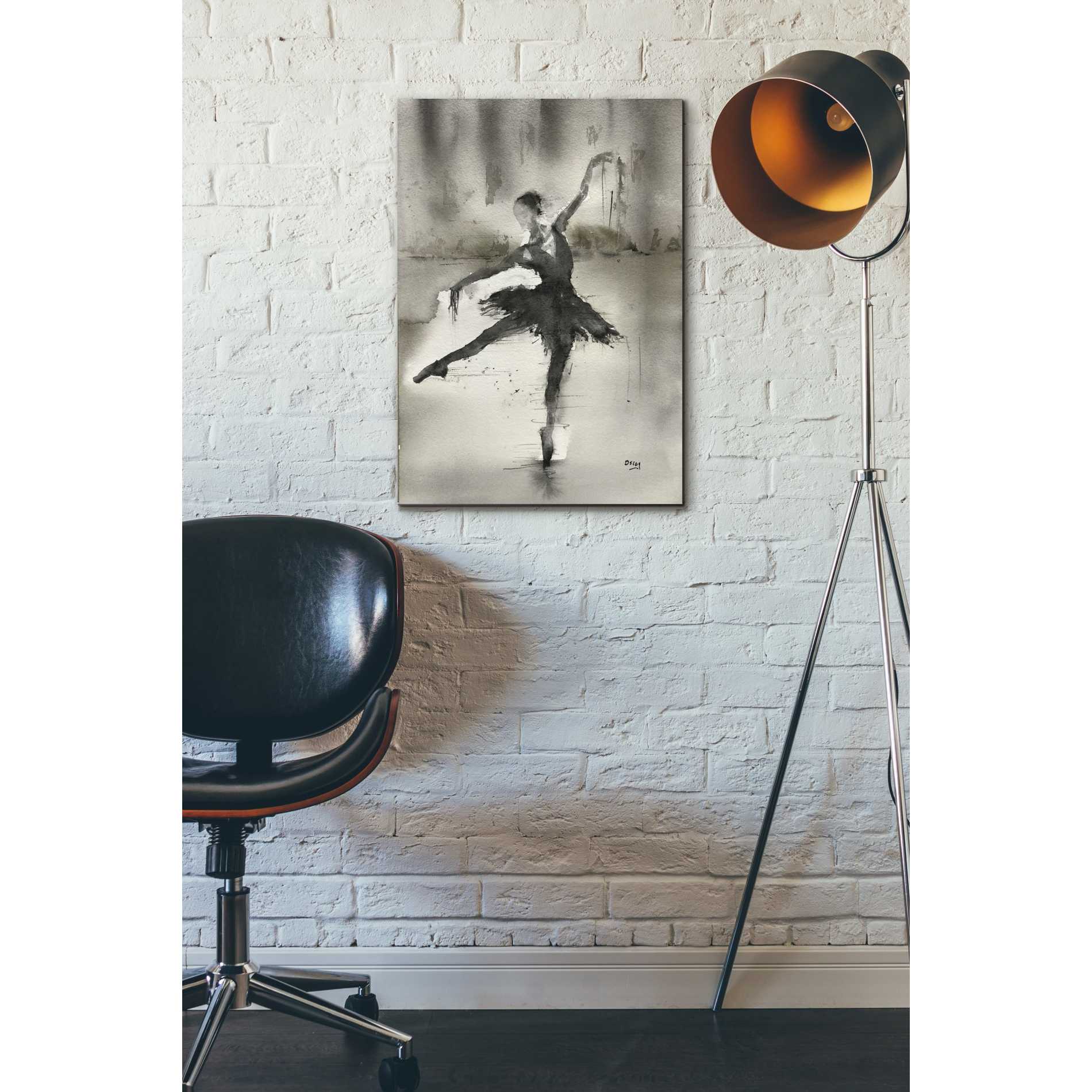 'Without A Danseur' by Oscar Alvarez Pardo, Canvas Wall Art,18 x 26