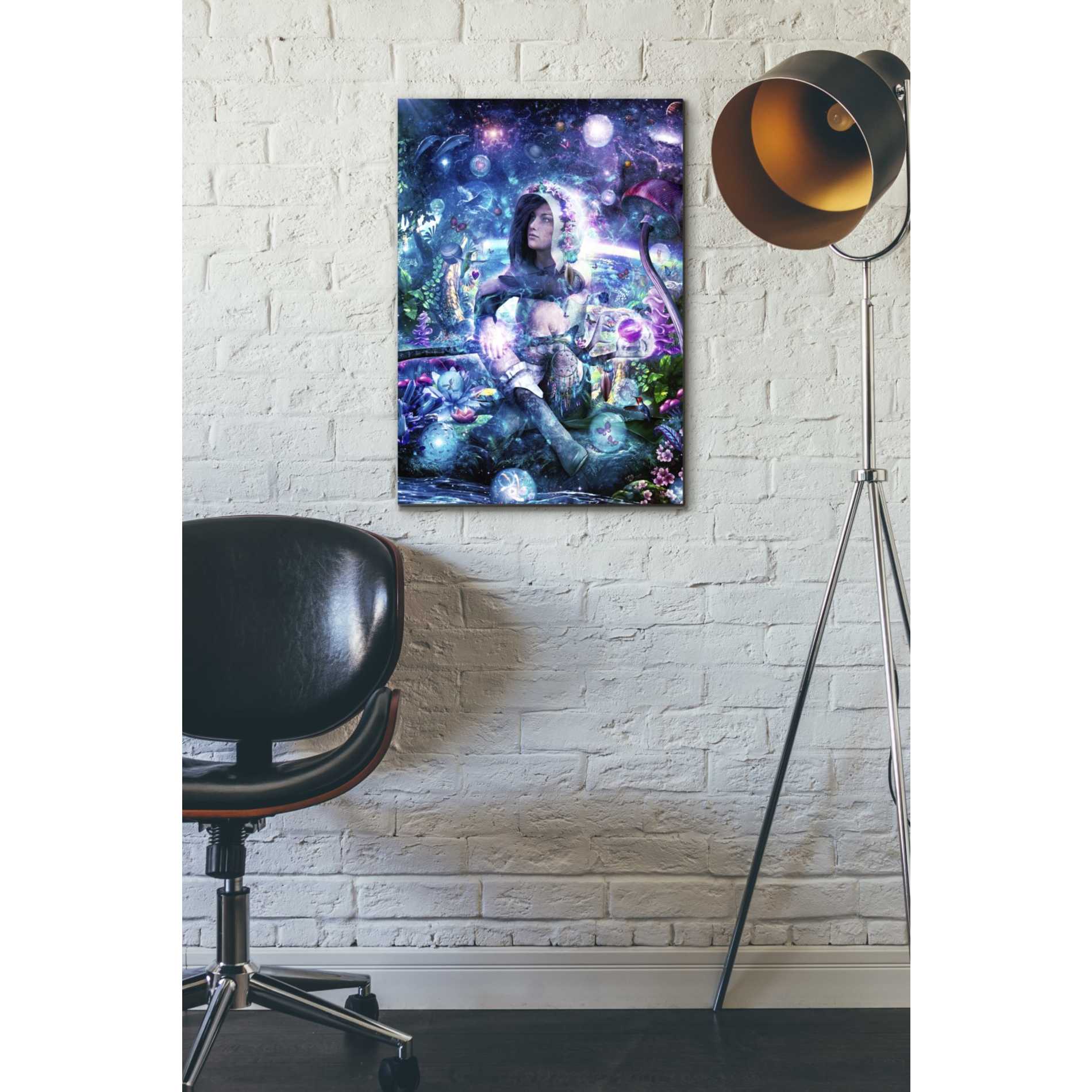 'Observing Our Celestial Synergy' by Cameron Gray, Canvas Wall Art,18 x 26