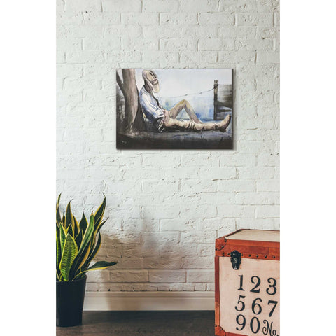 Image of 'Nap Time' by Oscar Alvarez Pardo, Canvas Wall Art,18 x 26